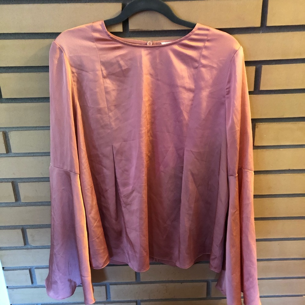 For The Republic- Mauve Blouse